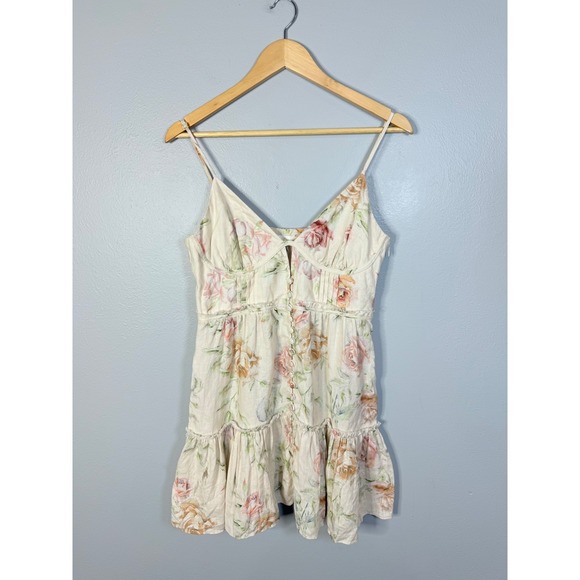 LoveShackFancy Maple Dress in Burnt Orange Size 10 - Picture 2 of 10